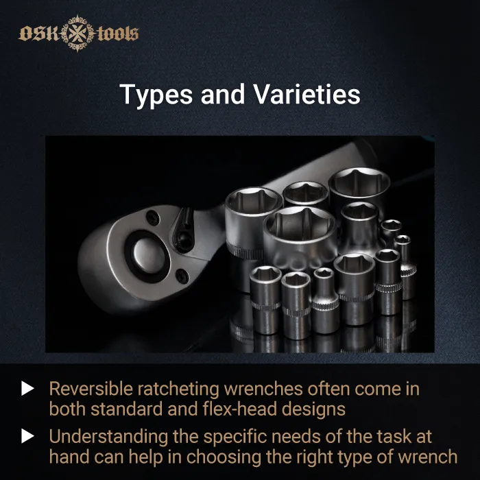 types and varieties-ratcheting work both ways