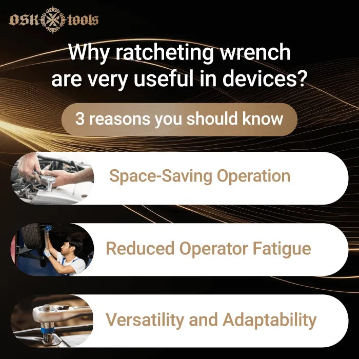 3 reasons ratcheting wrench are very useful in devices-ratcheting wrench useful in devices