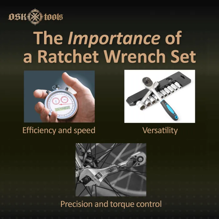 The importance of a ratchet wrench set in manufacturing and assembly-ratchet wrench manufacturing