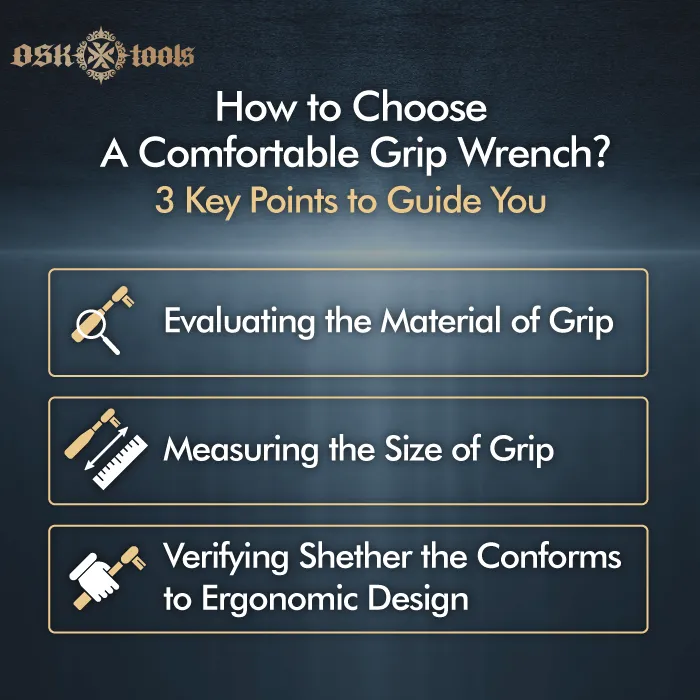 how to choose a comfortable grip wrench-ratcheting wrench grip