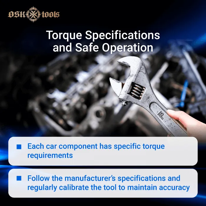 torque specifications-what size wreches to work on cars